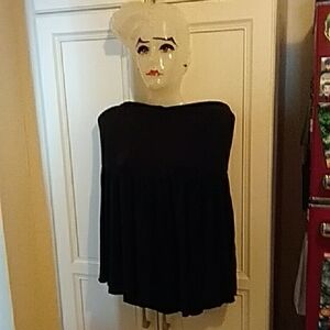 Torrid Black Off-Shoulder Top Sz 2